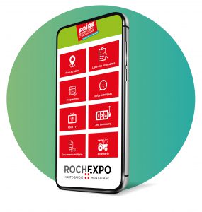 Application mobile Rochexpo