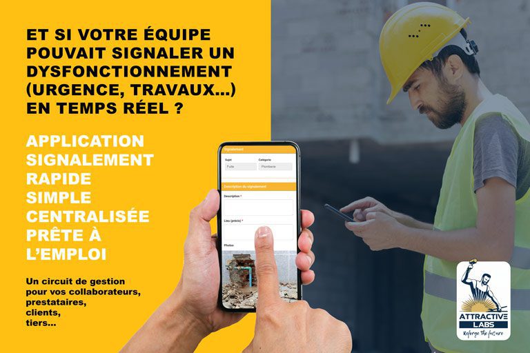 Application mobile de signalement